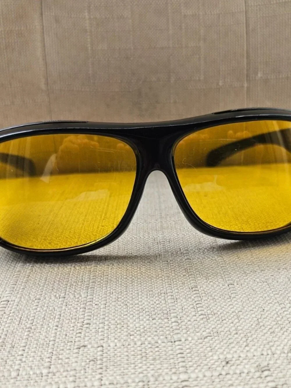 Night Vision Sunglasses Men Eyewear Safety Glasses Yellow Lenses Fashion